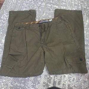 greenish brownish Old Navy men’s Cargo pants 36/32